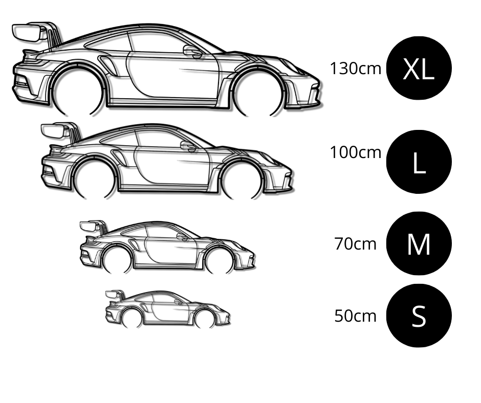 Twoje auto jako model 3D na ścianę