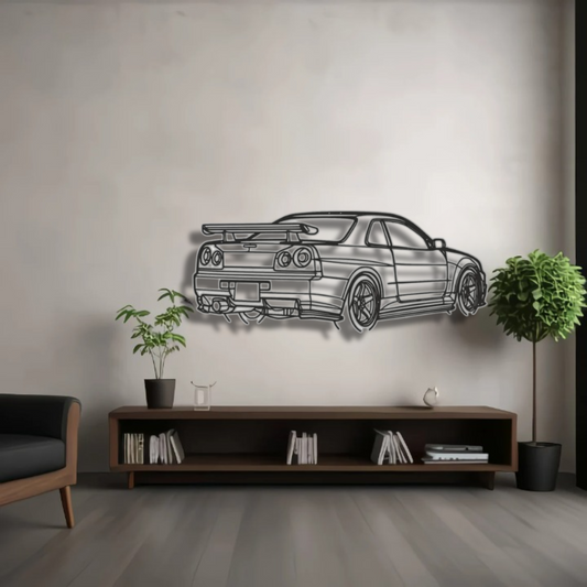 Nissan Skyline Model Obraz ścienny 3D