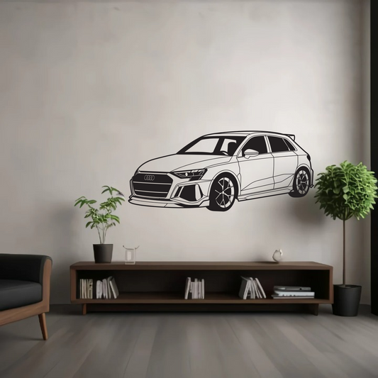 Audi RS3 Model Obraz ścienny 3D