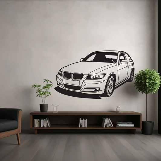 BMW E90 Model Obraz ścienny 3D