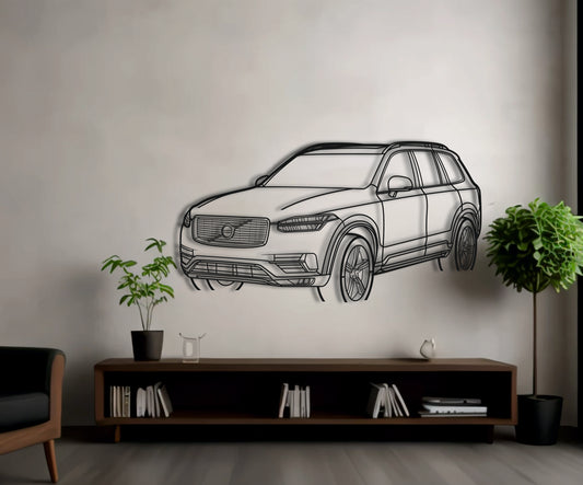 Volvo xc90 Model Obraz ścienny 3D